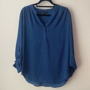 Blue Diamond Blouse